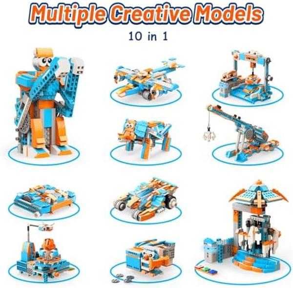 NM55758 1 STEM Robot Building Kit - 389 Piece