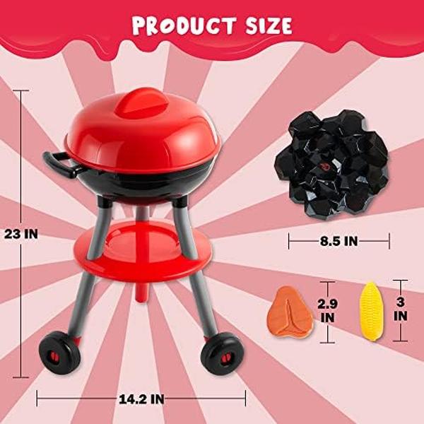 NM55946 Little Chef Barbecue BBQ Cooking Kitchen Toy