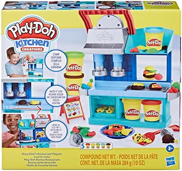 NM55976 Kitchen Creations Busy Chefs Restaurant Playset