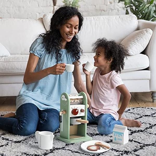 NM55989 Coffee Maker Playset with Grinder - 14 Piece