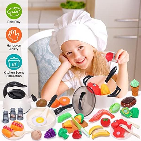 NM56040 Holly Stone Play Kitchen Accessories Toy