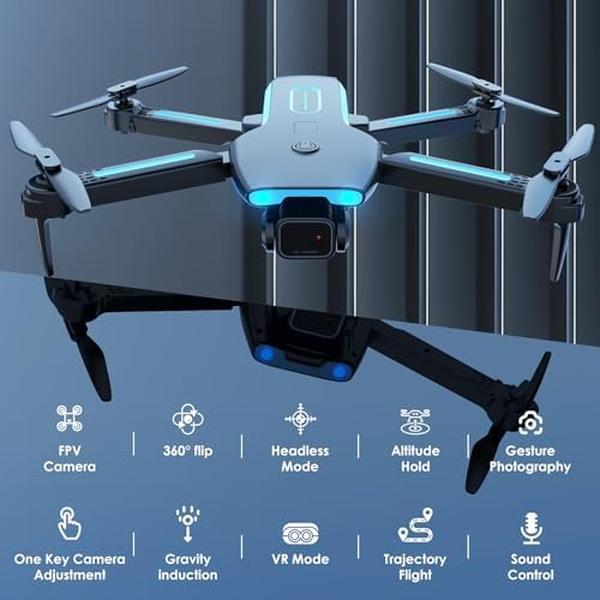 NM56089 RC Aircraft Quadcopter Drone with 1080P HD FPV Camera