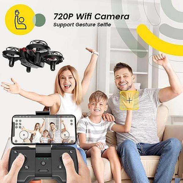 NM56094 Holly Stone HS420 Mini Drone with HD FPV Camera for Kids Adults Beginners