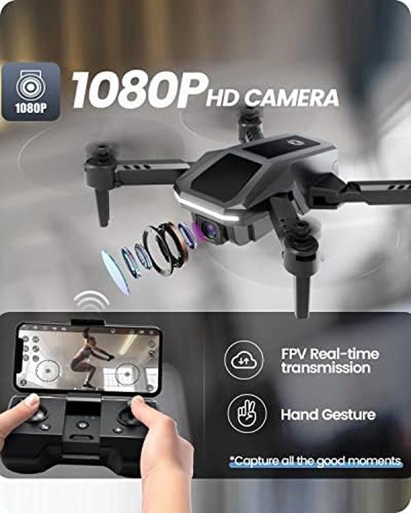 NM56100 Holly Stone Drone with 1080P HD Camera - Black