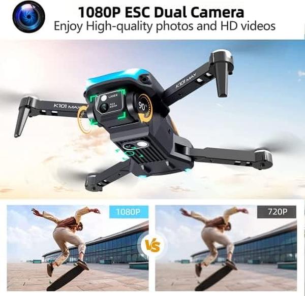 NM56104 RC Quadcopter Drone for Kids Adults Beginners with 1080P HD FPV Camera