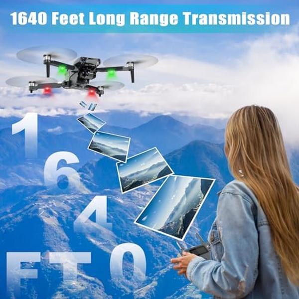 NM56174 4K Camera RC Quadcopter Drone for Adults