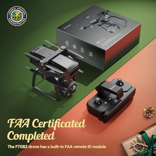 NM56178 F7 GPS Camera Drones with 4K Night Vision for Adults