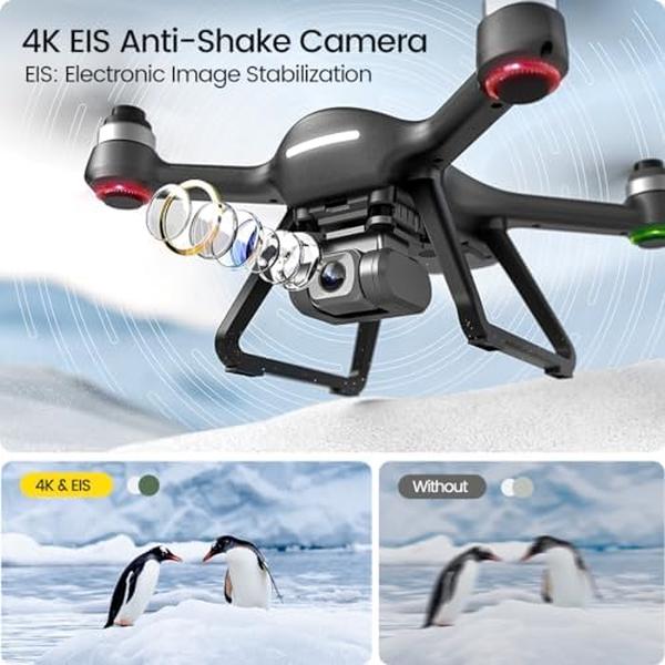 NM56198 Holly Stone HS700E FAA Certification Completed Drones with Camera for Adults