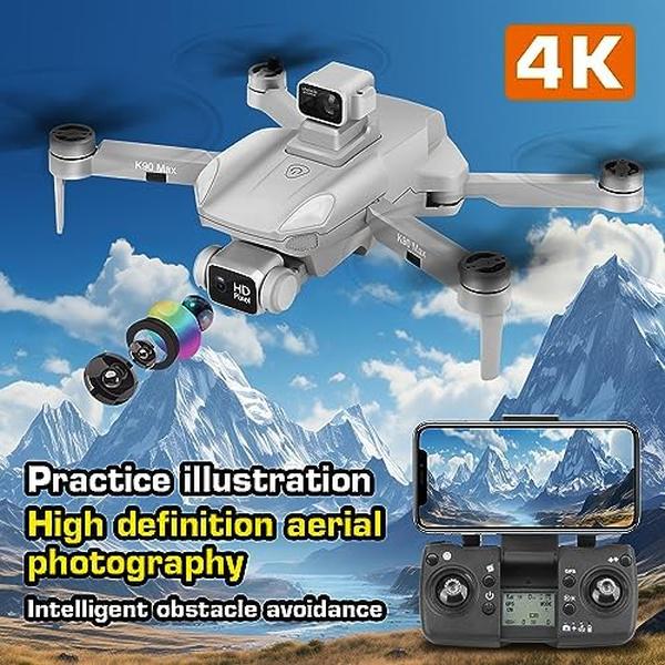 NM56242 Drone with 4k HD Camera for Adults & Beginner - Gray