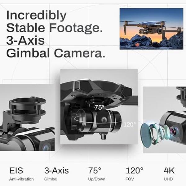NM56303 BD901 Drones with Camera for Adultsv4K Long Range