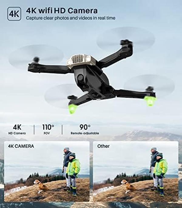 NM56306 Drones with Camera for Adults 4K