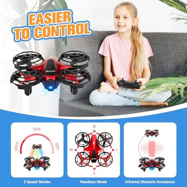 NM56318 JEJAER Mini Drone with 3D Flip for Kids