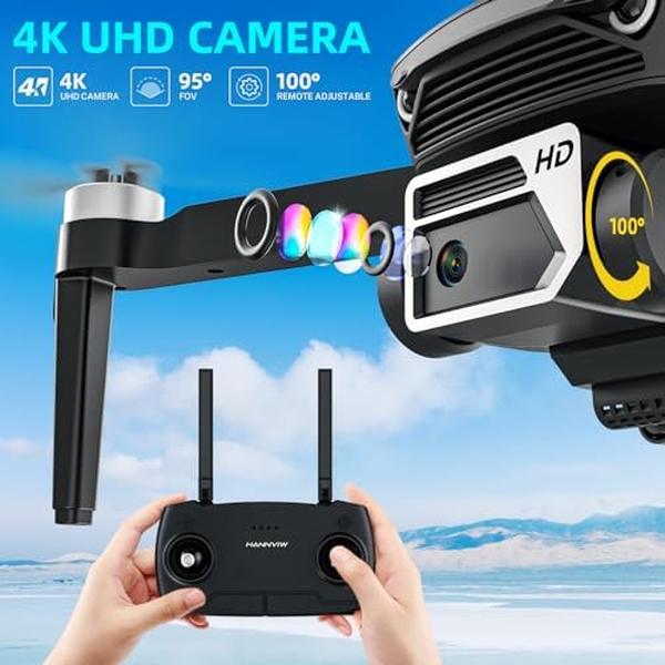 NM56337 GPS Drones with Camera for Adults 4K