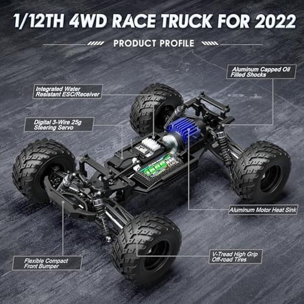 NM56397 1-12 Scale 903 Monster Truck RC Cars