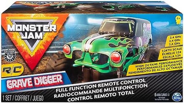 NM56399 Jam Official Grave Digger Remote Control Monster Truck