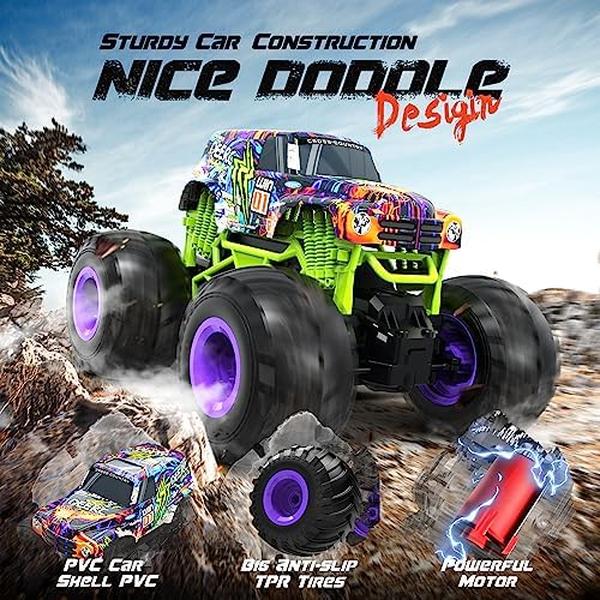 NM56417 1-16 Scale All Terrain Remote Control Monster Truck Toy