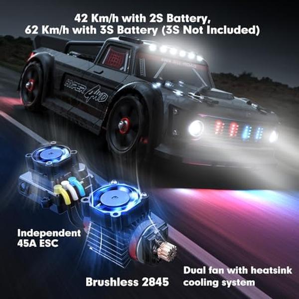 NM56459 1-14 GO 14301 RTR Brushless RC Drift Car with Gyro