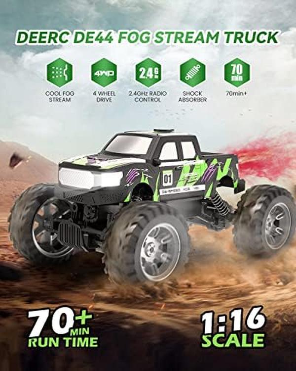 NM56474 4WD Remote Control Car with Fog Mist & Lights