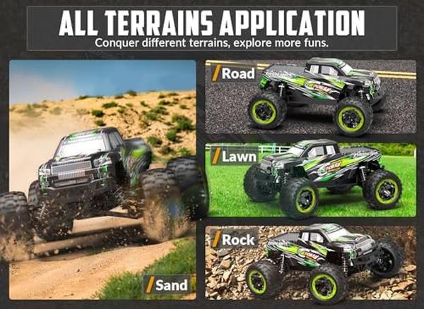 NM56491 1-16 Crossy 40KPH 4 x 4 All Terrain High Speed Remote Control Cars for Boys