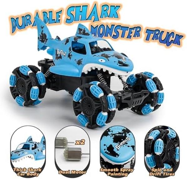 NM56500 All-Terrain Shark Remote Control Monster Truck