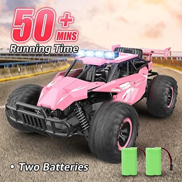 NM56518 13 in. 20 kmph 1-16 Scale Monster Trucks Remote Control Car for Girls