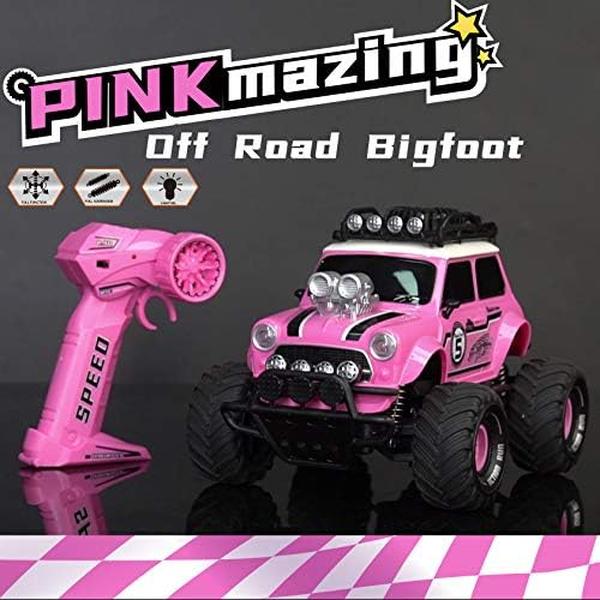 NM56519 Pink Remote Control Car for Girls