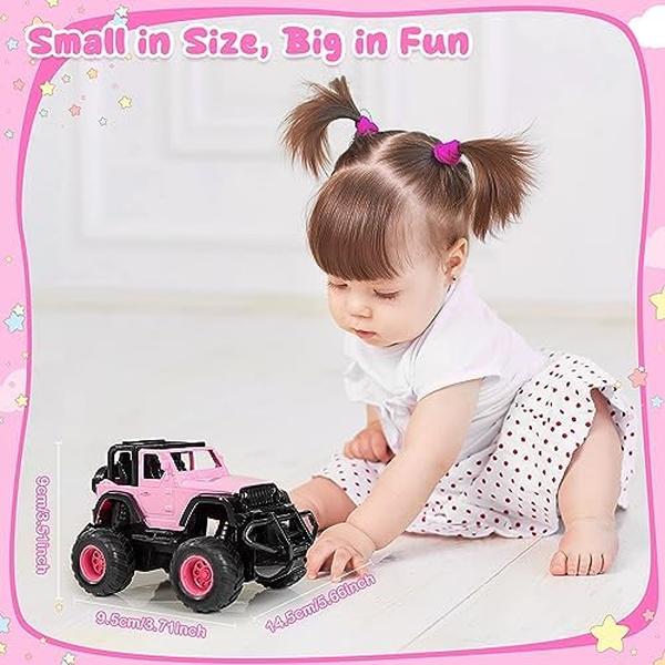 NM56533 1-32 Girl Remote Control Upgrade Trucks Car - Pink