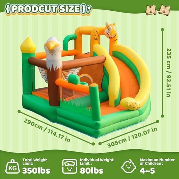 NM56596 House with Slide for Kids