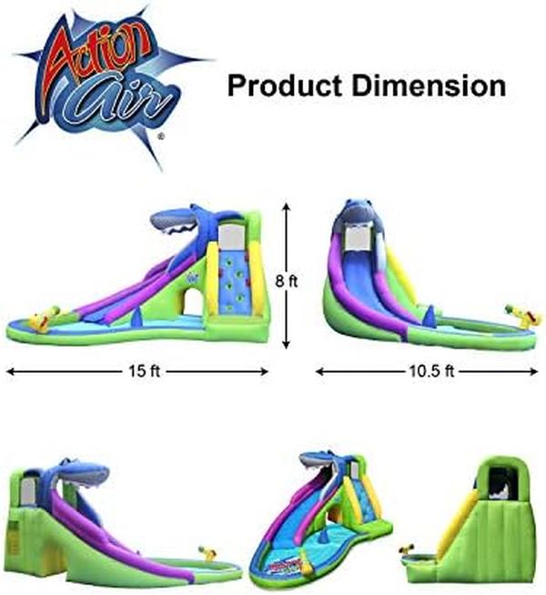 NM56611 AIR Inflatable Water Slide