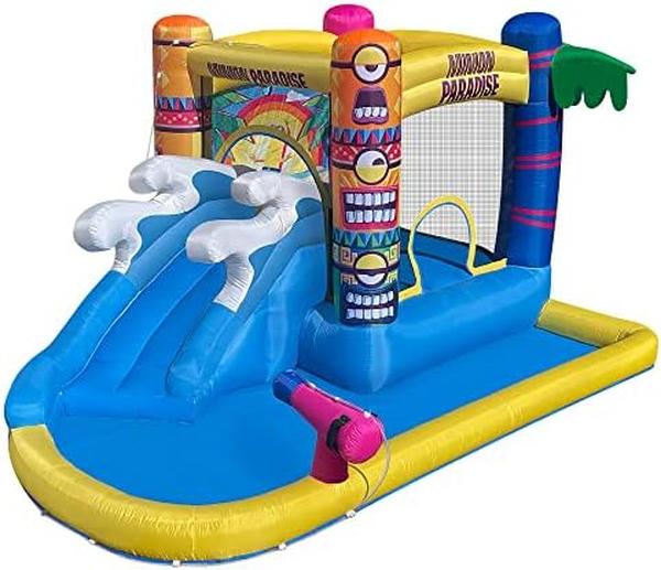 NM56614 Minions Bounce House with Slide
