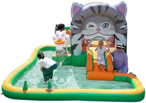 NM56649 Cat Bouncy Castle Bounce House