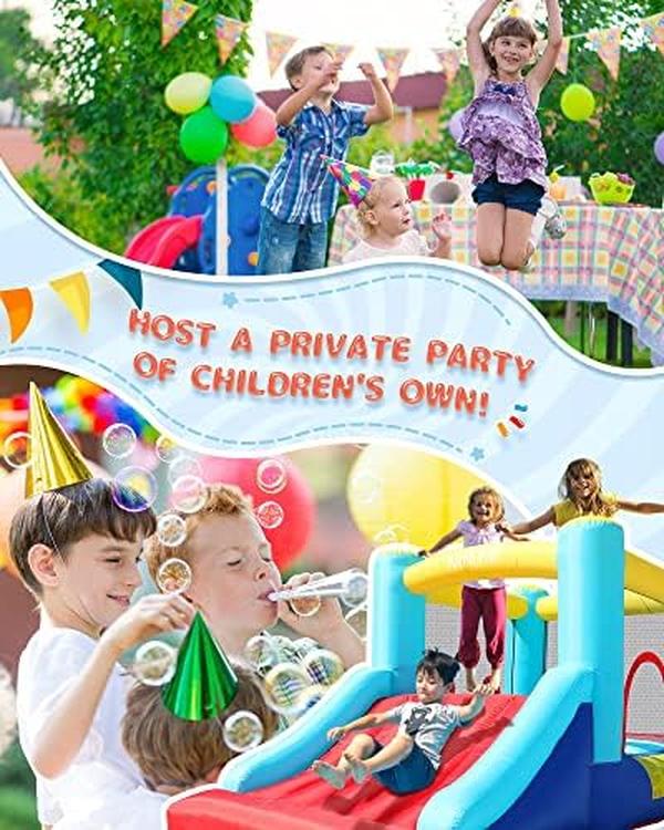 NM56698 Inflatable Bounce House with Slide