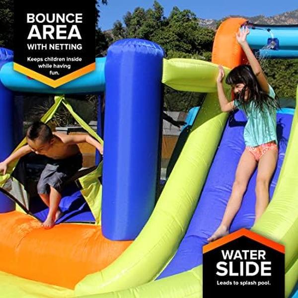 NM56717 My First Jump-N-Slide Bounce House with Blower