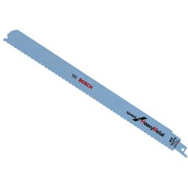 Picture of Bosch B272638 12 in. Heavy Metal & Speed Reciprocating Saw Blade&#44; 8 Plus 10 TPI&#44; 5 Piece
