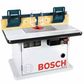 B1038807 Benchtop Router Table, Laminated Top, Dual Outlet
