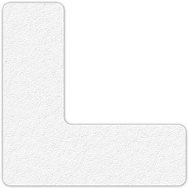 L Shape Floor Marking Tape, White - Pack of 25