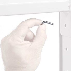 797018 Safety Locking Pin for Bulk Rack - 12 Piece, Silver