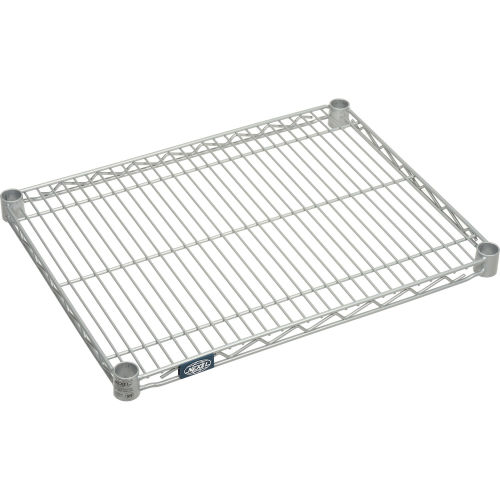 S3648EP Nexelate Silver Epoxy Wire Shelf, 48 x 36 in.