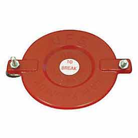 B1246823 Fire Hose Breakable Cap, 2.5 in. - Plastic, Red
