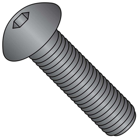 B2100512 Button Socket Cap Screw - 0.25-20 x 1.5 in. - Steel Alloy - Thermal Black Oxide - FT - UNC - Pack of 100