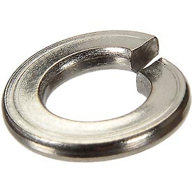 Split Lock Washer - 0.25 in. - Pack of 100 - 18-8 A2 Stainless Steel