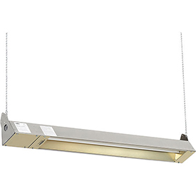 Indoor & Outdoor Quartz Electric Infrared Heater, 120V 1500W - Stainless Steel