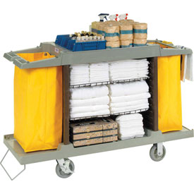 Global Industrial 603575 Hotel Housekeeping Cart