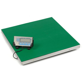 Picture of Brecknell 613168 Low Profile Digital Floor Scale, 22 x 22 in. - 500 x 0.2 lbs