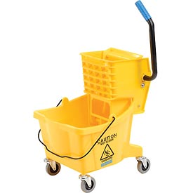 B641926 Mop Bucket & Wringer Combo, 26 qt. - Yellow