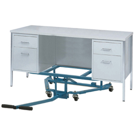 268602 Easy Lift Desk Mover, 600 lbs - Blue