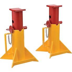 Forklift Jack Stands - Set of 2 - 26000 lbs, Gray