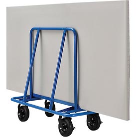 Sheet Rock Drywall Cart 8 No Flat Wheels 2400 Lb. Capacity, 47-1/2L x 21-1/2W x 46-1/4H