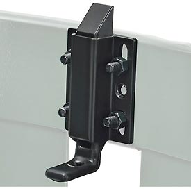 261951 Replacement Latch Kit with Hardware for Slatted Receptacle with Access Door - Black