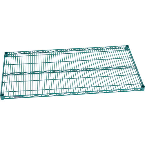 S2136GZ Standard Wire Shelf, Poly-Green - 21 x 36 in.